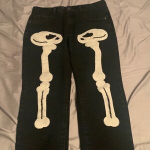 Skeleton bones pants. Size 32 waste. Like new